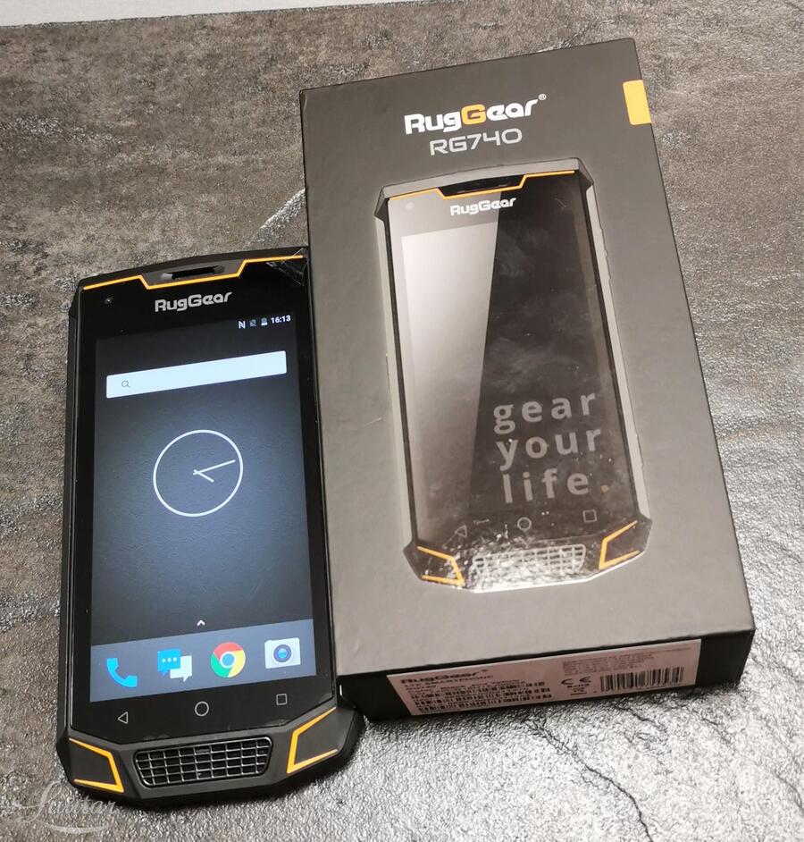 Mobiiltelefon RugGear RG740 Dual Black/ Yellow UUS!