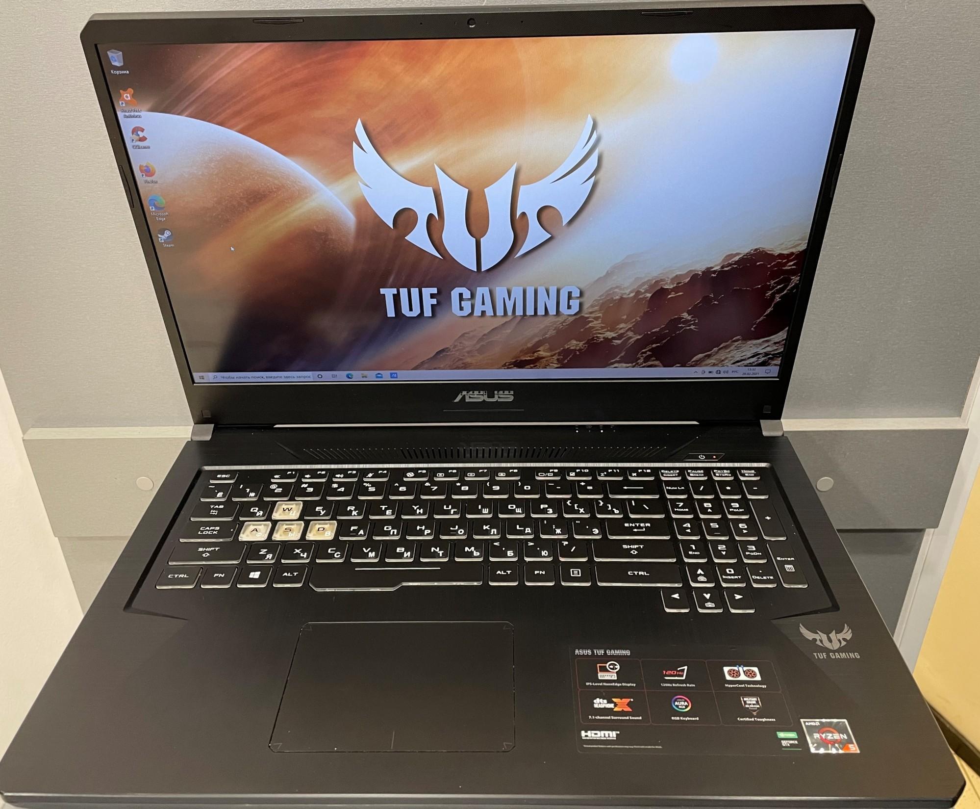 Разбор ноутбука asus fx705d