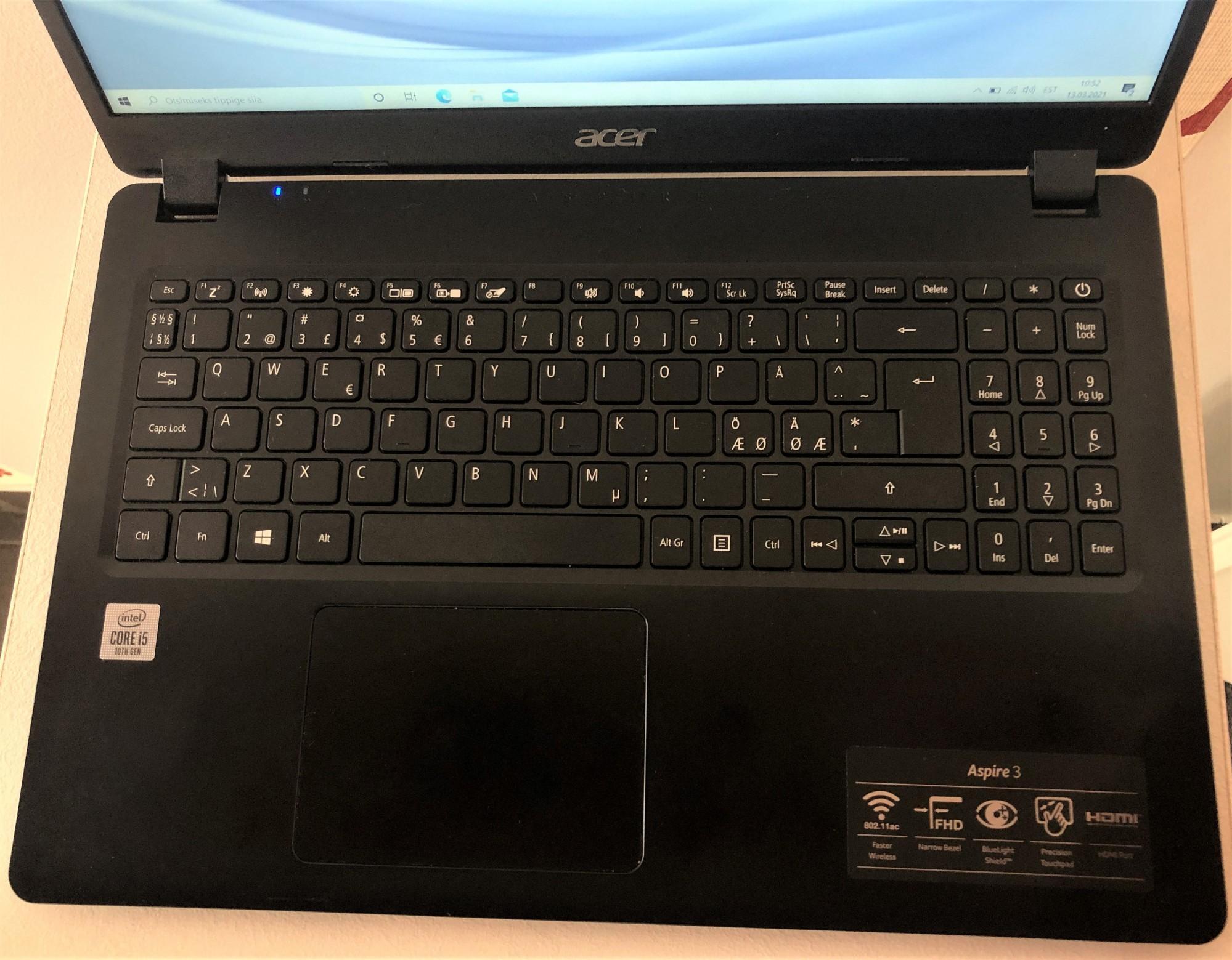 Сколько весит ноутбук acer n19c1