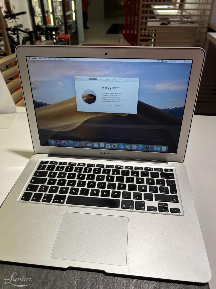 Sülearvuti Apple MacBook Air 13 2015