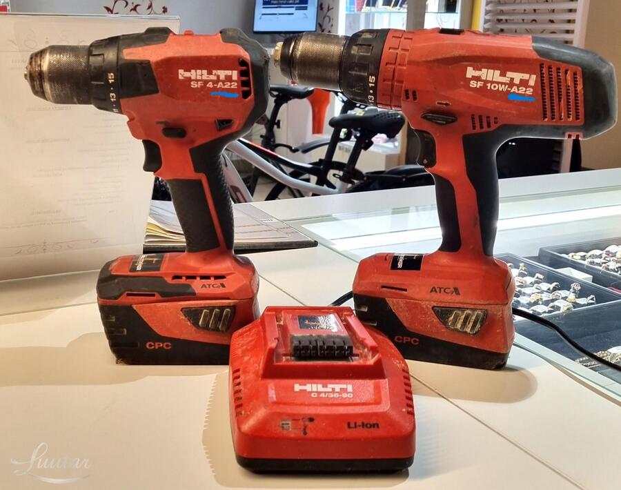 Tööriistakomplekt Hilti SF 4-A22 + SF 10W-A22