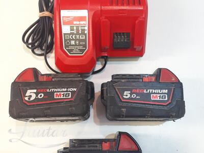 Tööriistakomplekt Milwaukee M18 CAG 125X-0X + M18 FPD2