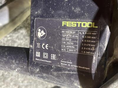 Mikser Festool MX 1000 RE EF