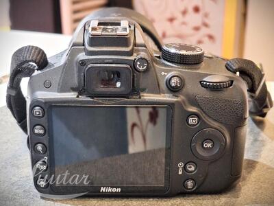 Peegelkaamera Nikon D3200 + Objektiiv Nikon DX AF-S Nikkor 18-105mm