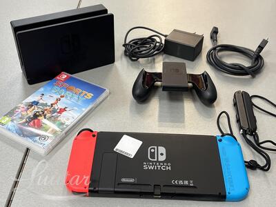 Mängukonsool Nintendo Switch V2 32GB, sinine/punane + Joy-Con juhtpuldid