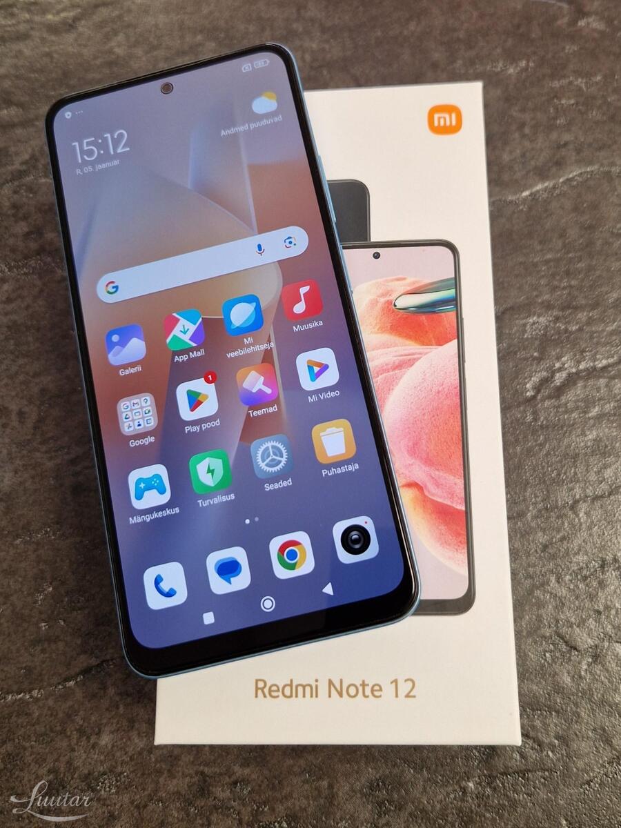 Mobiiltelefon Xiaomi Redmi Note 12 128GB