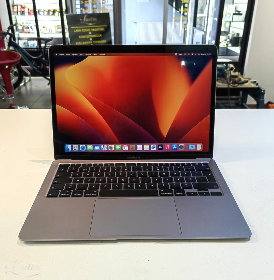 Sulearvuti  Macbook Air Retins 13-inch 2020