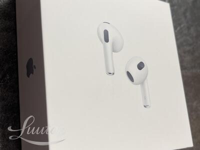 Juhtmevabad Kõrvaklapid Apple AirPods (3rd generation) Uus!
