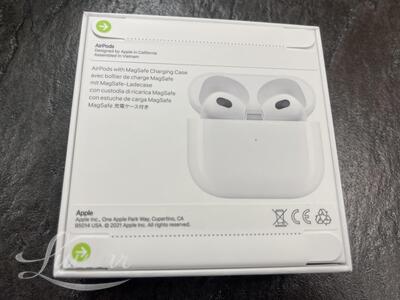 Juhtmevabad kõrvaklapid Apple AirPods (3rd generation) UUED!