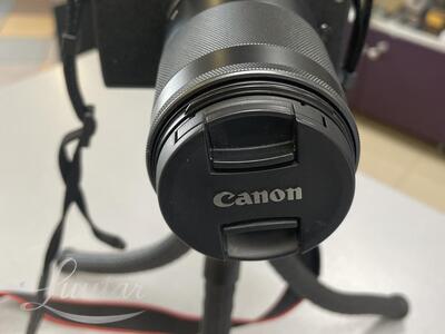 Fotokaamera Canon EOS M200 +55-200mm + statiiv