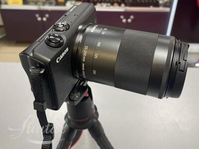 Fotokaamera Canon EOS M200 +55-200mm + statiiv