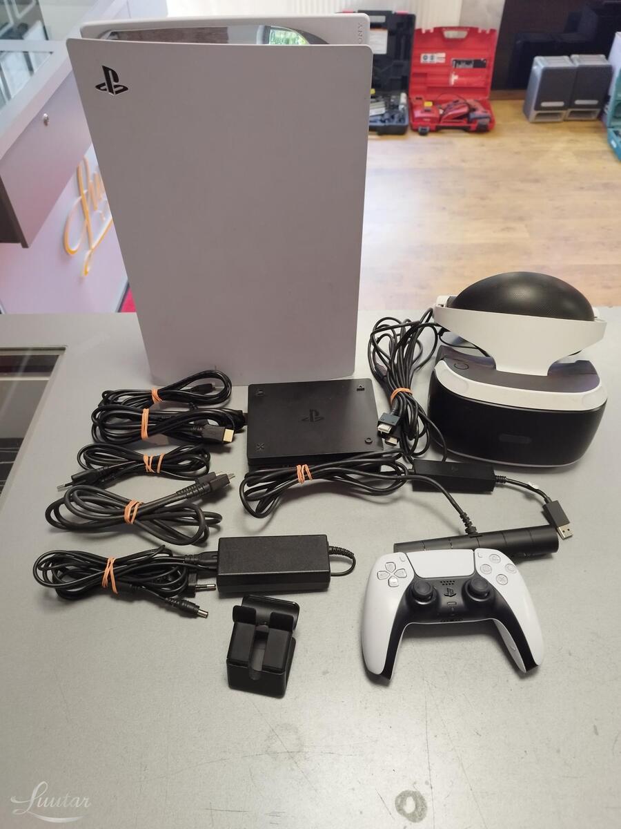 Mängukonsool Sony PlayStation 5 Digital Edition 825GB + VR1 Headset