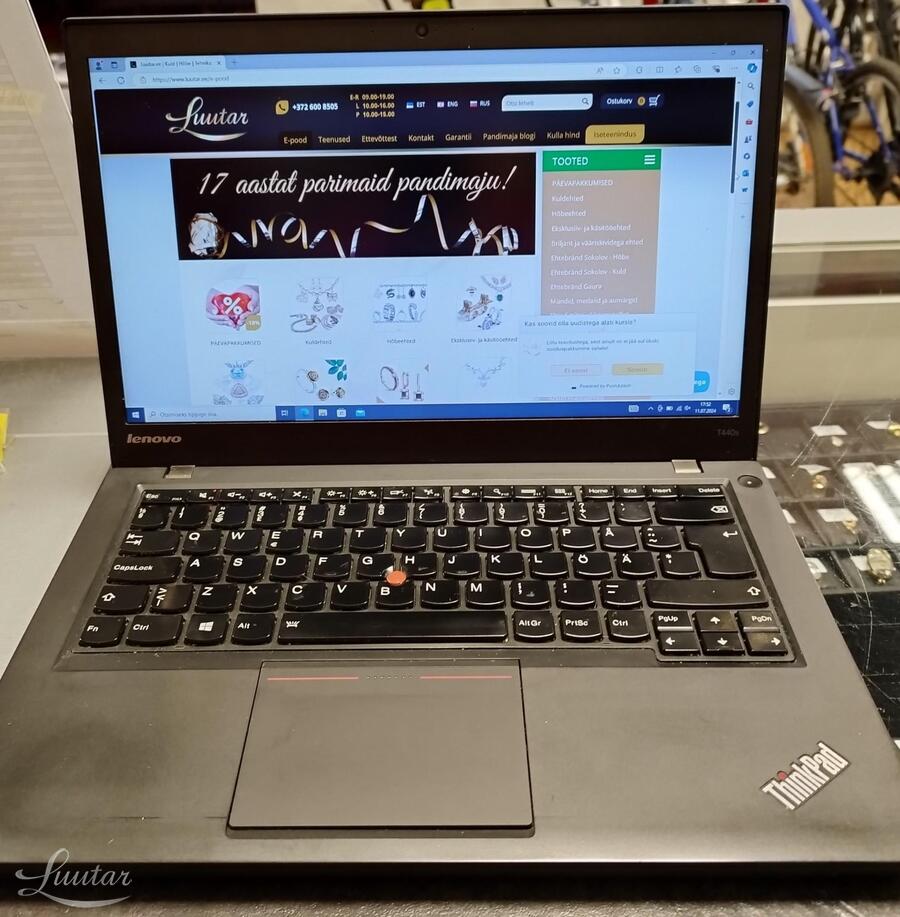 Sülearvuti Lenovo ThinkPad T440s