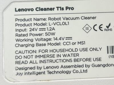 Robottolmuimeja Lenovo Cleaner T1S pro 