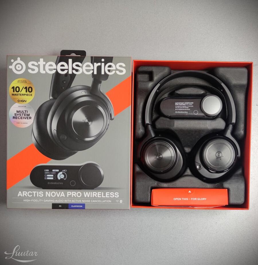 Kõrvaklapid SteelSeries Arctis Nova Pro Wireless