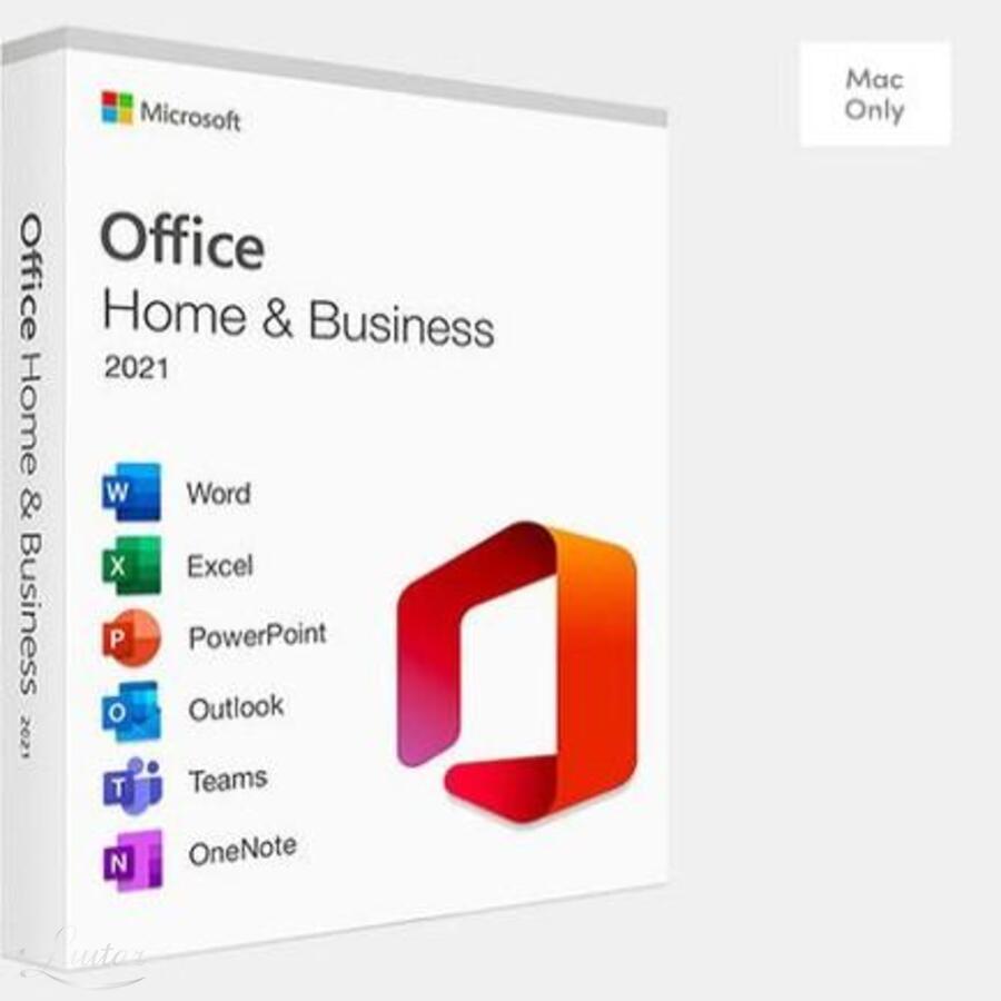 Tarkvara Microsoft Office 2021 Home and Business for Mac