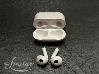 Kõrvakalapid Apple AirPods 3 with Lightning Charging Case (A2897)