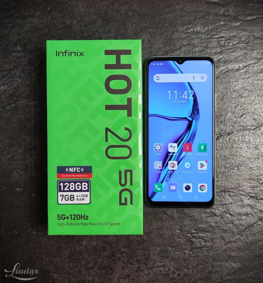 Mobiiltelefon Infinix Hot 20 5G 128GB