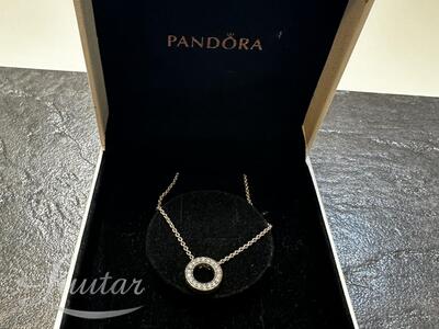 Hõbekaelakett Pandora Logo Pavé 925*