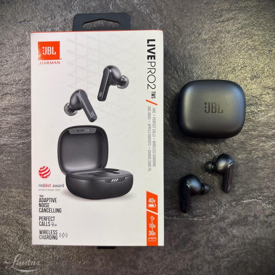 Bluetooth kõrvaklapid JBL Live Pro 2