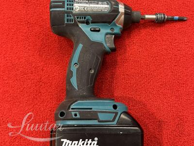 Makita: akutrell DDF482, akukruvikeeraja DTD152, laadija DC18RC + aku 18V 5.0Ah