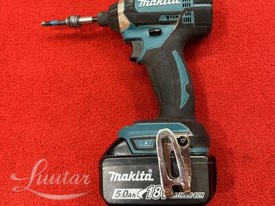 Makita: akutrell DDF482, akukruvikeeraja DTD152, laadija DC18RC + aku 18V 5.0Ah