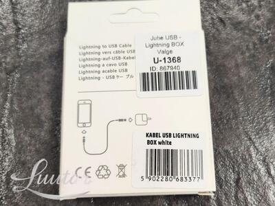 Juhe USB - Lightning BOX Valge