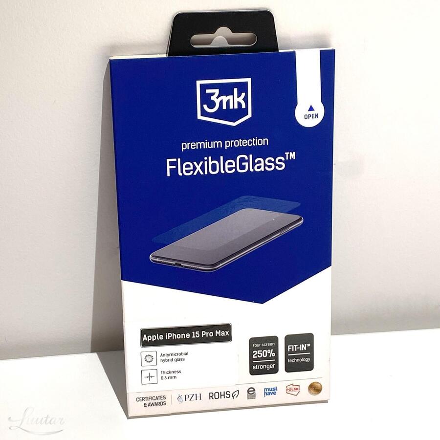 Kaitseklaas 3MK FLEXIBLE iPhone 15