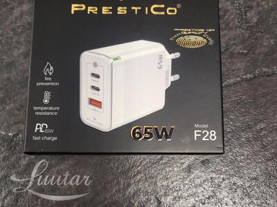 Laadija PRESTICO F281xUSB+2xUSB Type-C QC65W