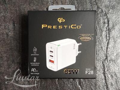 Laadija PRESTICO F28 1xUSB 2XType-C 65W