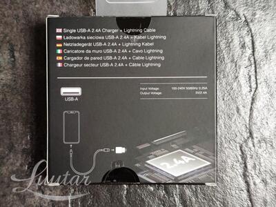 Laadija PRESTICO F7S 1xUSB+Juhe Lightning 2.4A