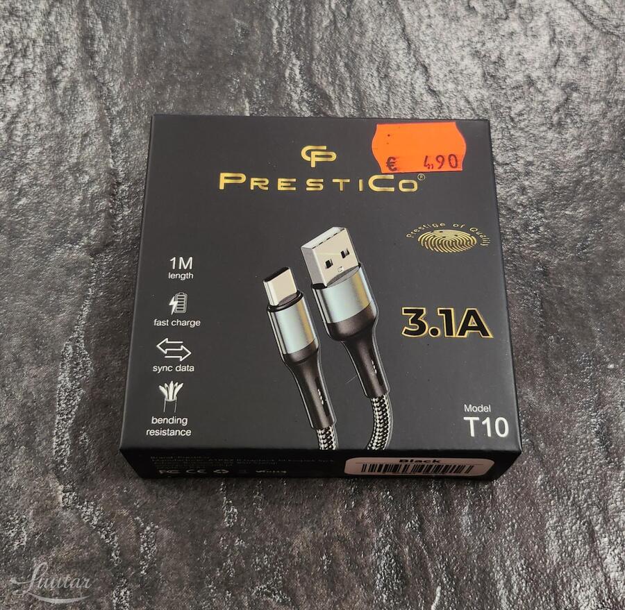 Juhe PRESTICO T10 USB - USB Type-C 3.1A must UUS!