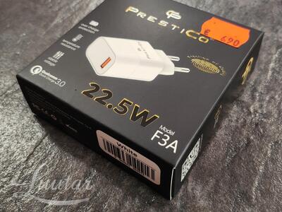 Laadija PRESTICO F3A 1xUSB 22​.​5W​ QC​ 3​.​0