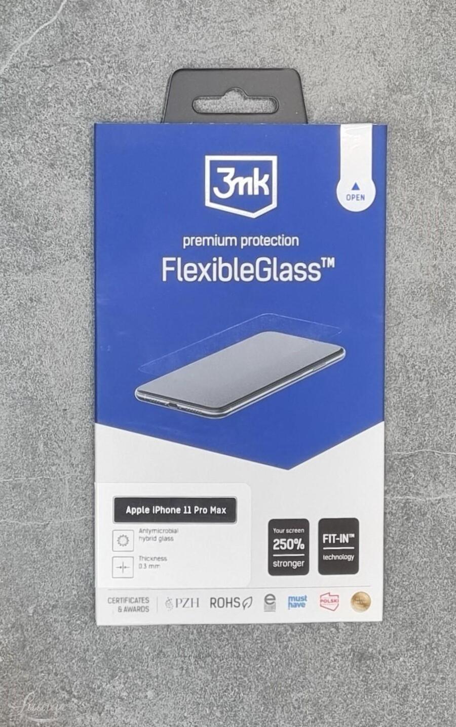 Kaitseklaas 3MK FLEXIBLE iPhone 11 Pro Max