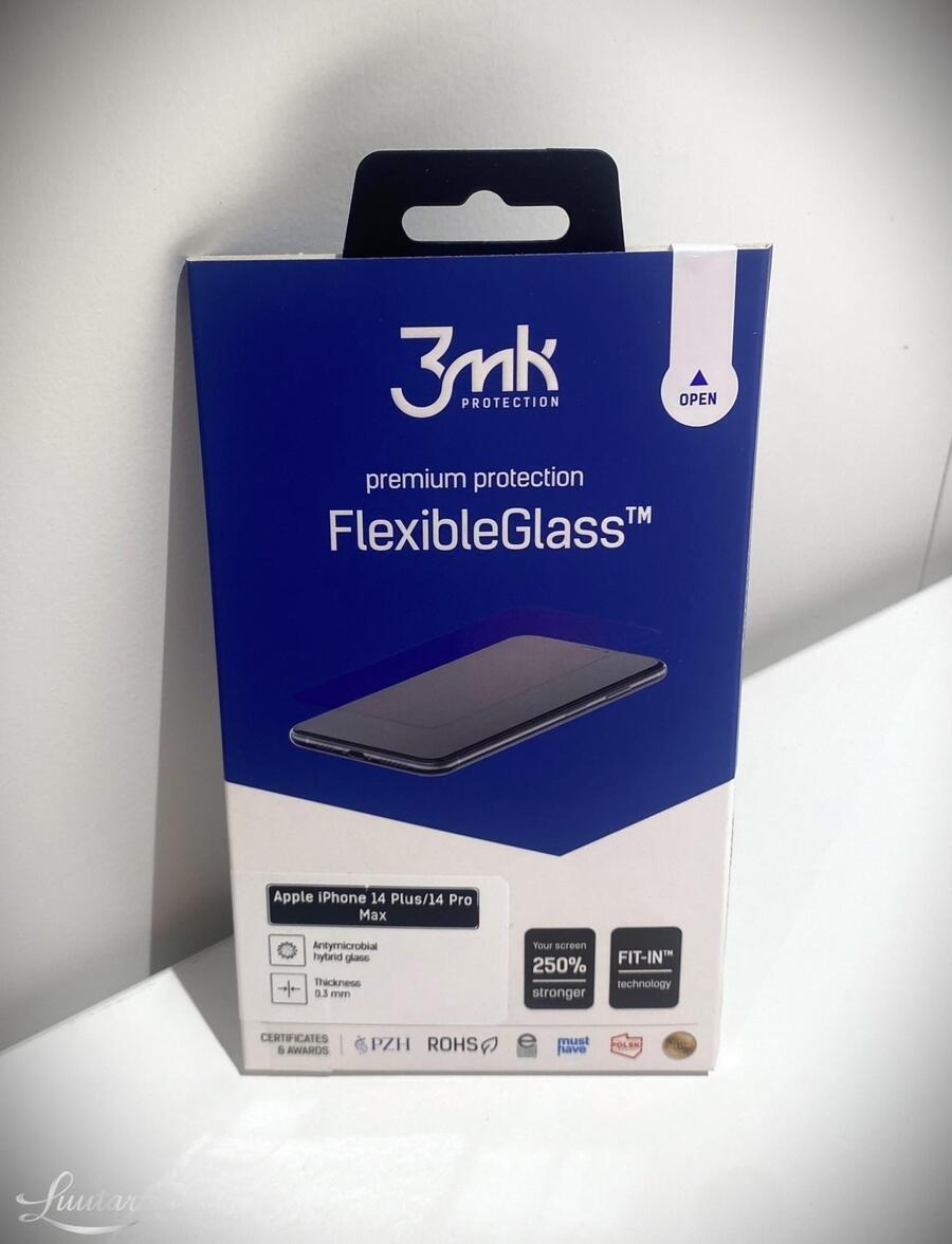 Kaitseklaas 3MK FLEXIBLE iPhone 14 Pro Plus/14 Pro Max