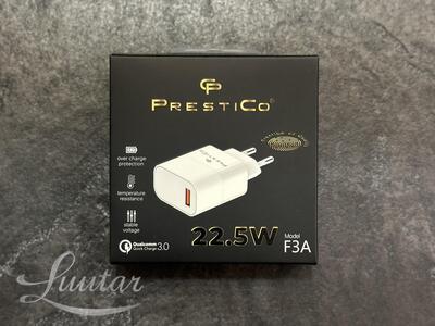 Laadija Prestico F3A 1xUSB 22.5WQC 3.0