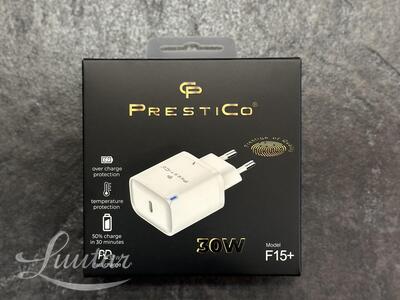 Laadija PRESTICO F15+ 1xUSB-C 30W