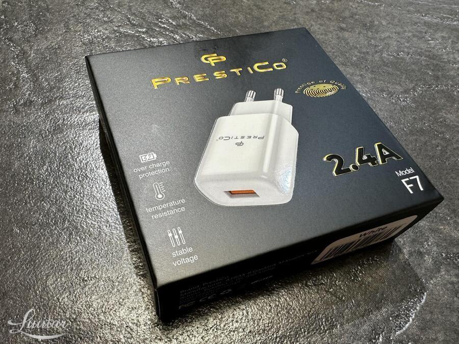 Laadija PRESTICO F7 1xUSB 2.4A