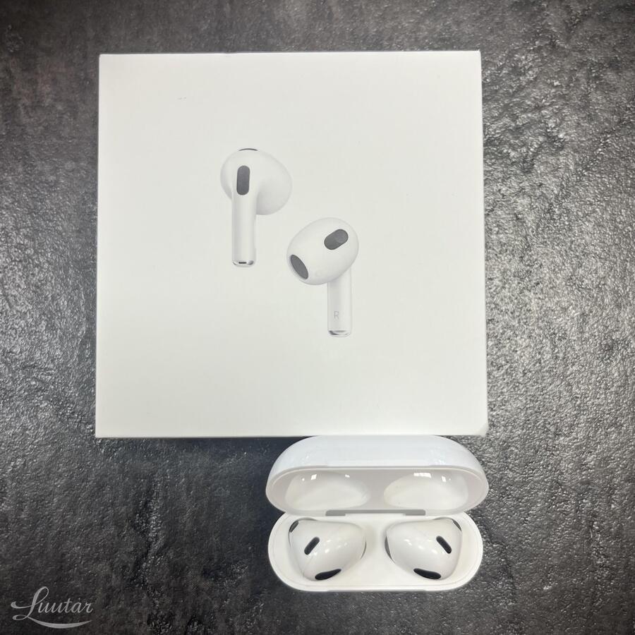 Bluetooth kõrvaklapid Apple AirPods 3. generatsioon