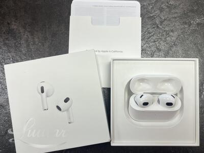 Bluetooth kõrvaklapid Apple AirPods 3. generatsioon