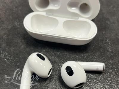 Bluetooth kõrvaklapid Apple AirPods 3. generatsioon