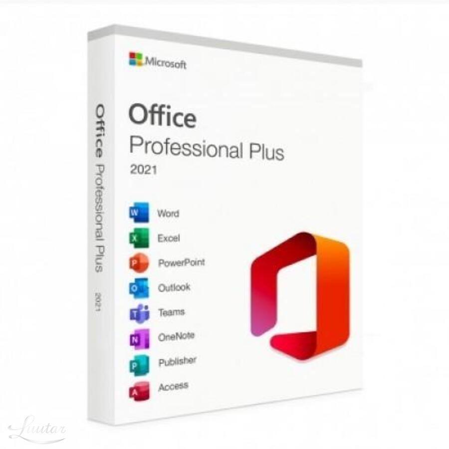 Tarkvara Microsoft Office 2021 Professional Plus RETAIL