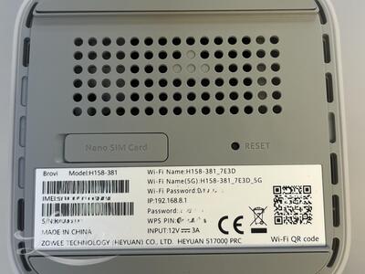 Ruuter Huawei 5G CPE Pro 5