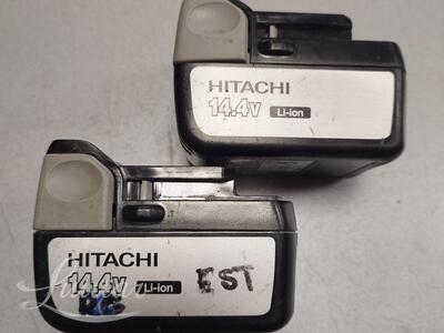 Akulaadija Hitachi UC 18YML2 + 2 akut 3Ah 14.4V