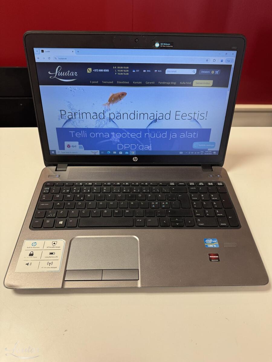 Sülearvuti HP ProBook 450