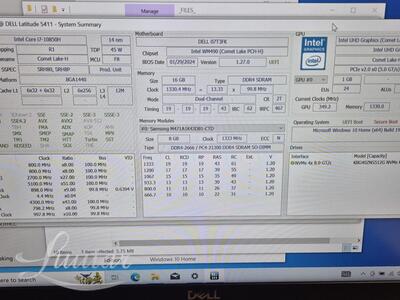 Sülearvuti Dell Latitude 5411