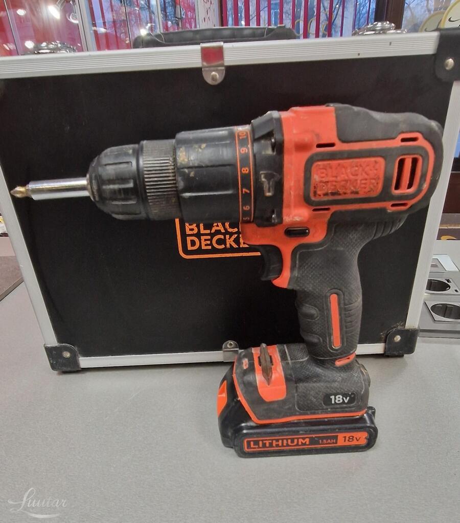 Akutrell Black+Decker BDCHD18