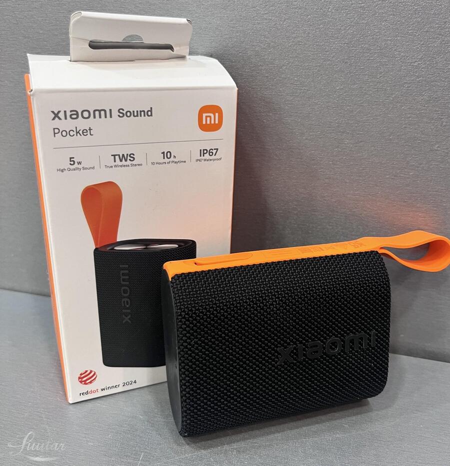 Kõlar Xiaomi Portable Bluetooth Sound Pocket (MDZ-37-DB)