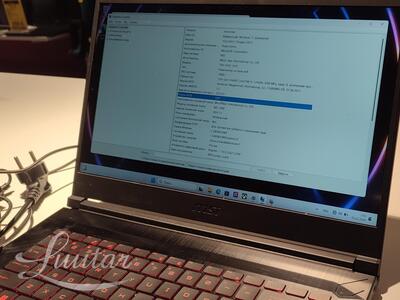 Sülearvuti MSI Thin GF63 12UC