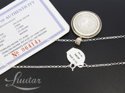 Hõbekaelakett 925* Limited Edition Millenium Medallion